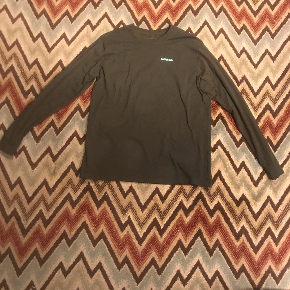 Dark green Patagonia long sleeve shirt